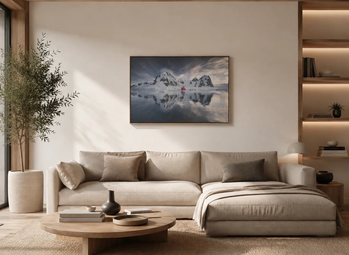Lienzo enmarcado 120x90